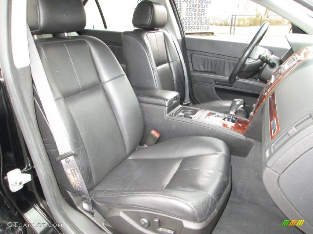 Ebony Interior 2006 Cadillac STS V6 Photo #78708497