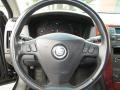 2006 Cadillac STS Ebony Interior Steering Wheel Photo