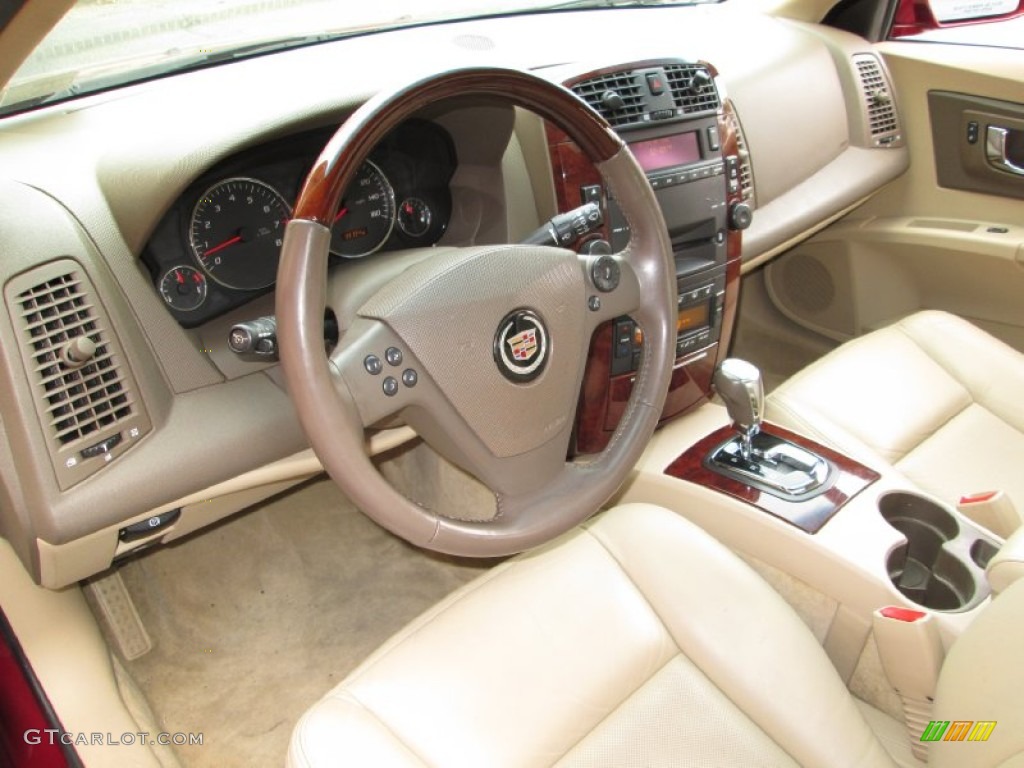 Cashmere Interior 2007 Cadillac CTS Sedan Photo #78709169
