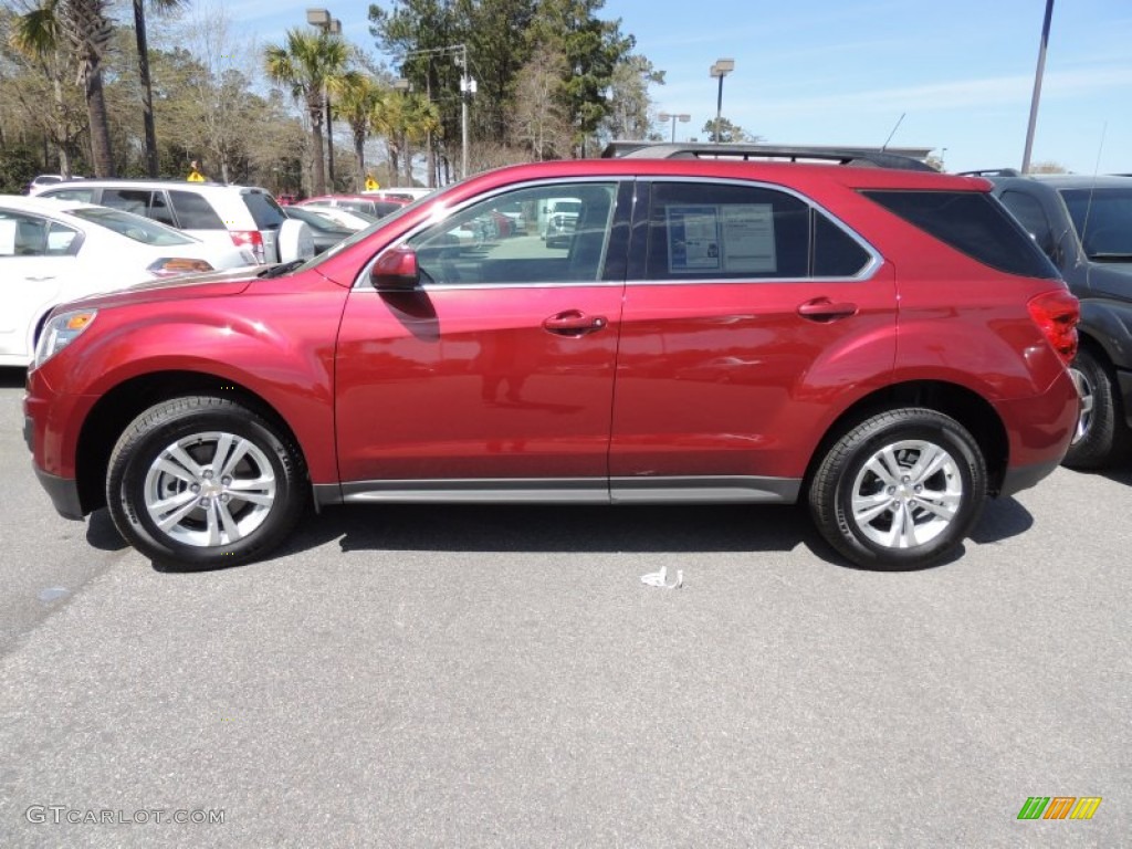 Cardinal Red Metallic 2012 Chevrolet Equinox LT Exterior Photo #78709414