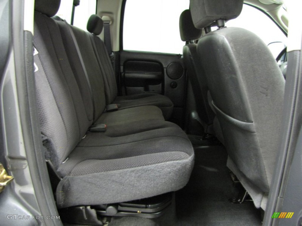 2004 Ram 2500 SLT Quad Cab 4x4 - Graphite Metallic / Dark Slate Gray photo #7