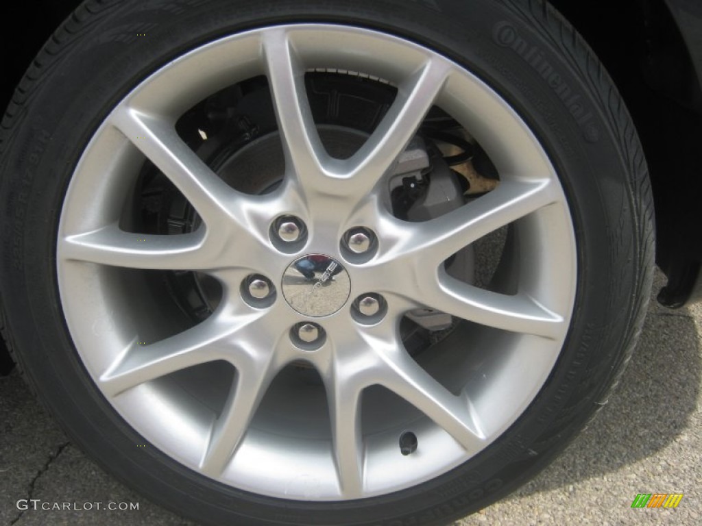 2013 Dart SXT - Maximum Steel Metallic / Black photo #7