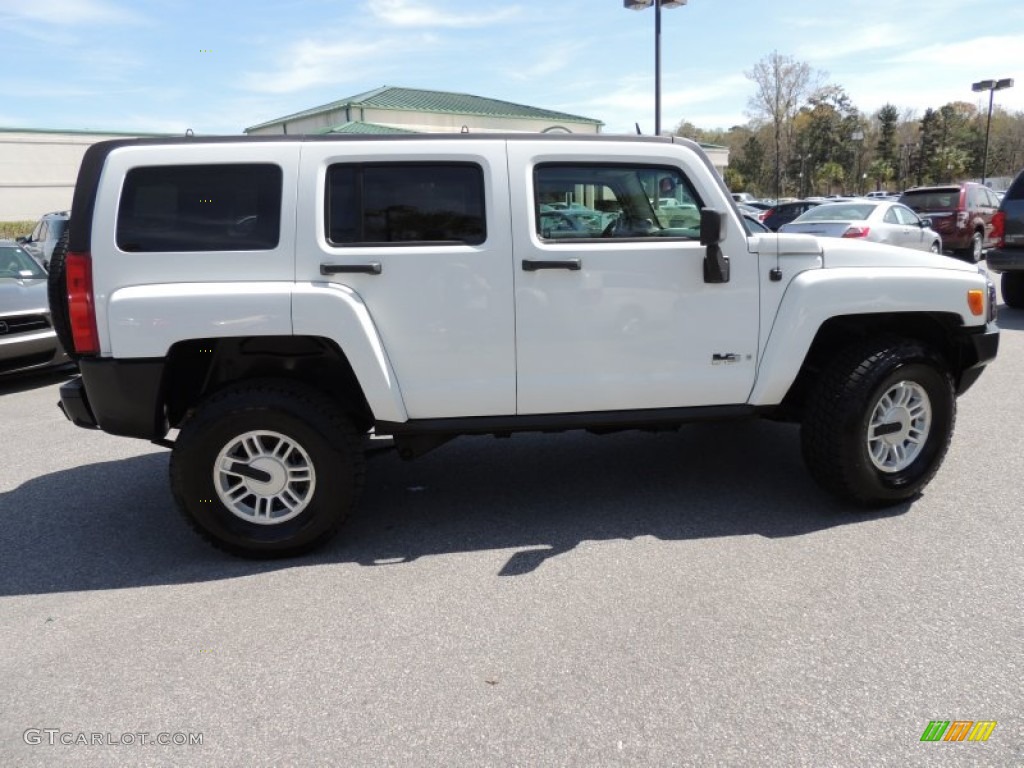Birch White 2006 Hummer H3 Standard H3 Model Exterior Photo #78711735