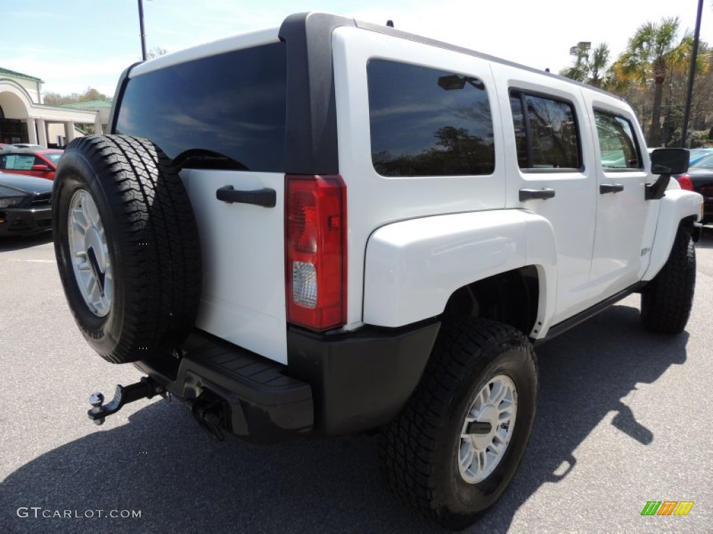 Birch White 2006 Hummer H3 Standard H3 Model Exterior Photo #78711758