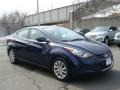 2011 Indigo Blue Pearl Hyundai Elantra GLS  photo #3