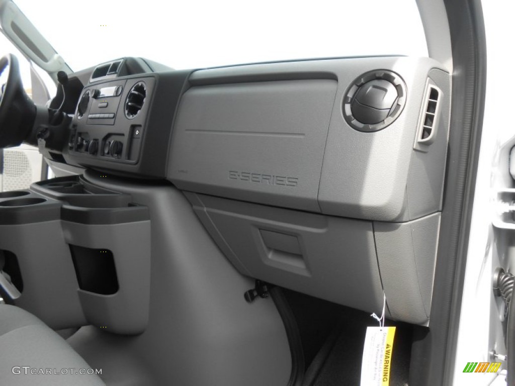 2013 Ford E Series Van E350 XL Extended Passenger Medium Flint Dashboard Photo #78711977
