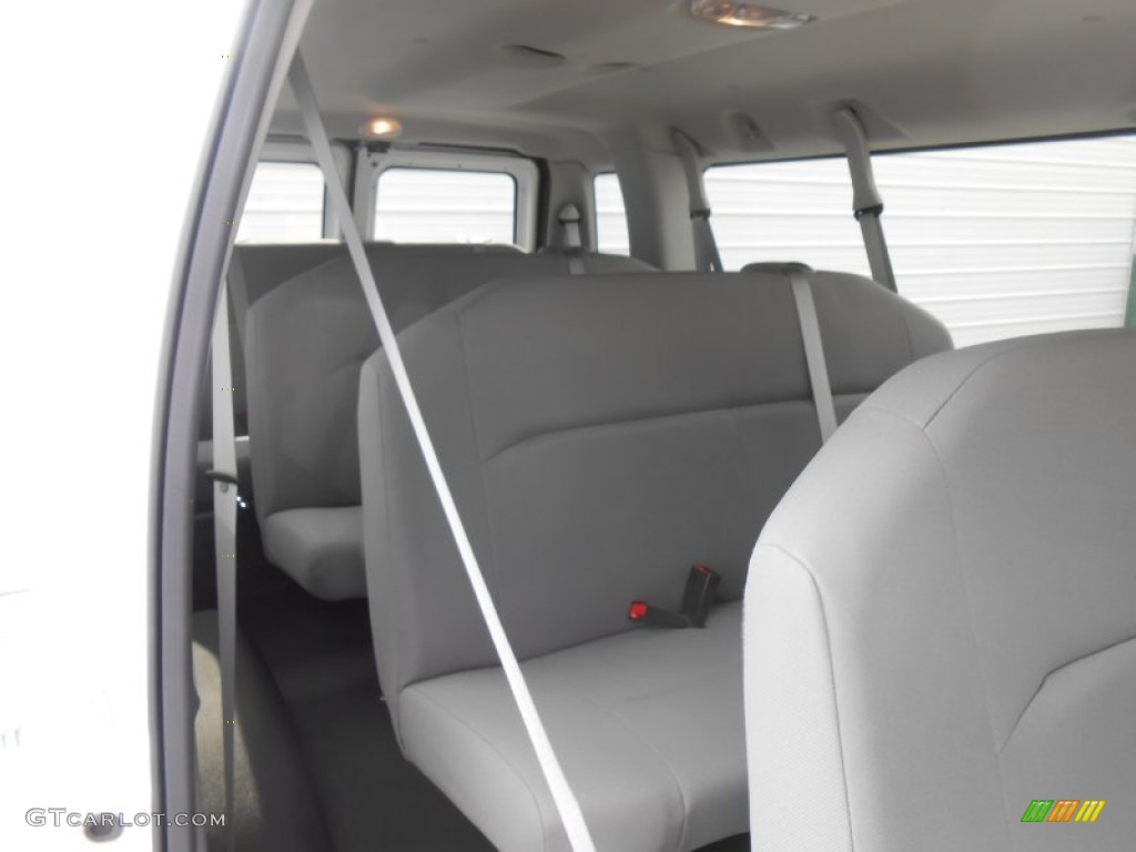 Medium Flint Interior 2013 Ford E Series Van E350 XL Extended Passenger Photo #78712019