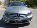 2013 Palladium Silver Metallic Mercedes-Benz C 250 Sport  photo #2