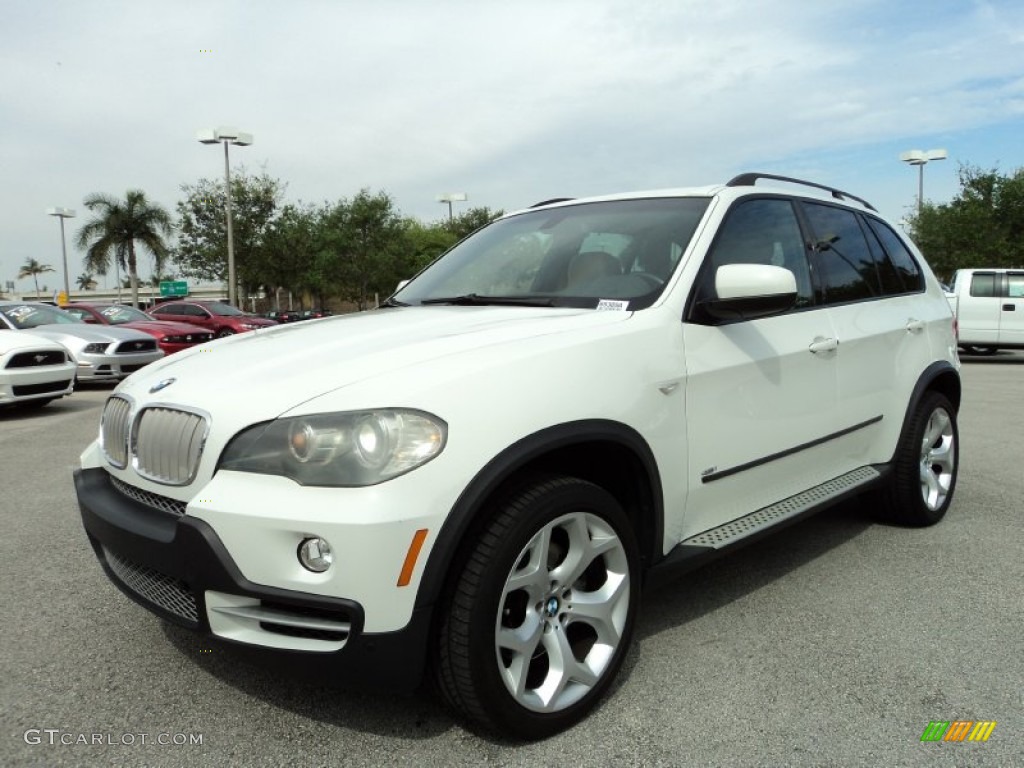 Alpine White 2008 BMW X5 4.8i Exterior Photo #78712409
