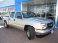 2006 Silver Birch Metallic Chevrolet Silverado 1500 LS Crew Cab 4x4  photo #12