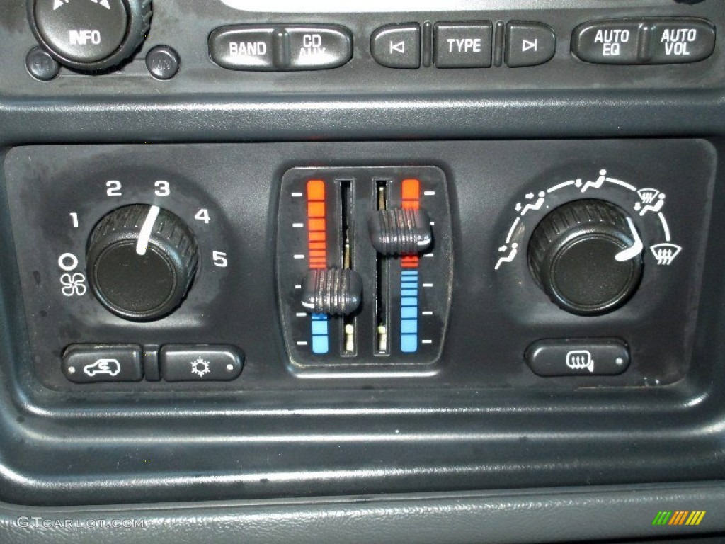 2006 Chevrolet Silverado 1500 LS Crew Cab 4x4 Controls Photo #78712622