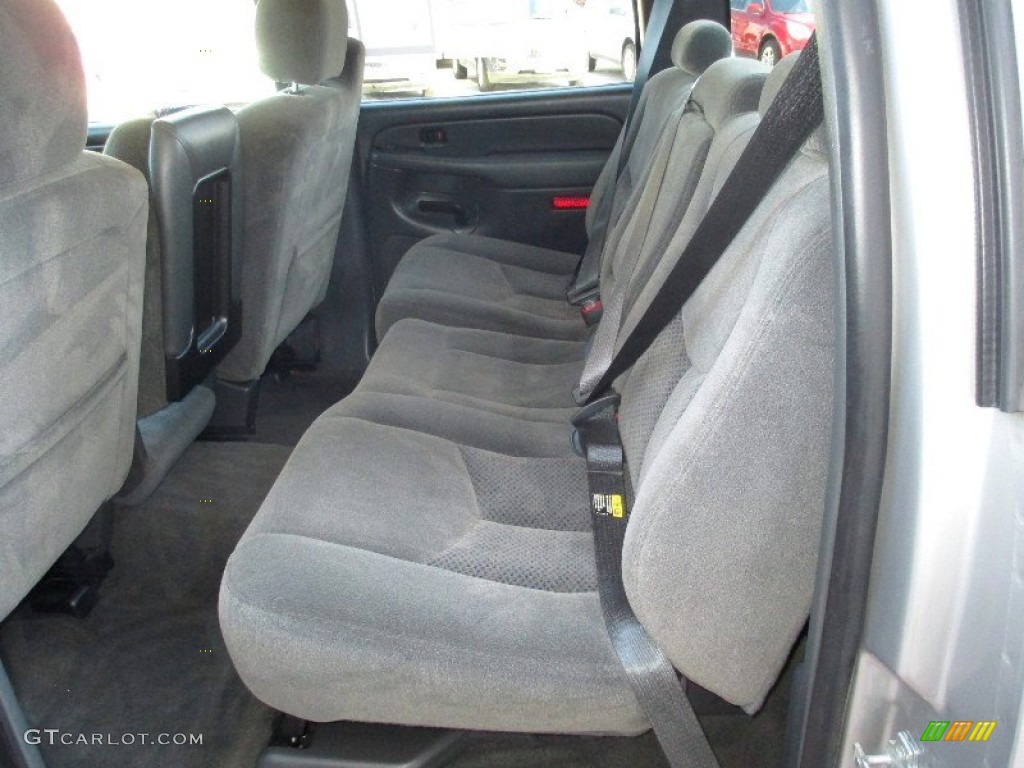 Dark Charcoal Interior 2006 Chevrolet Silverado 1500 LS Crew Cab 4x4 Photo #78712736