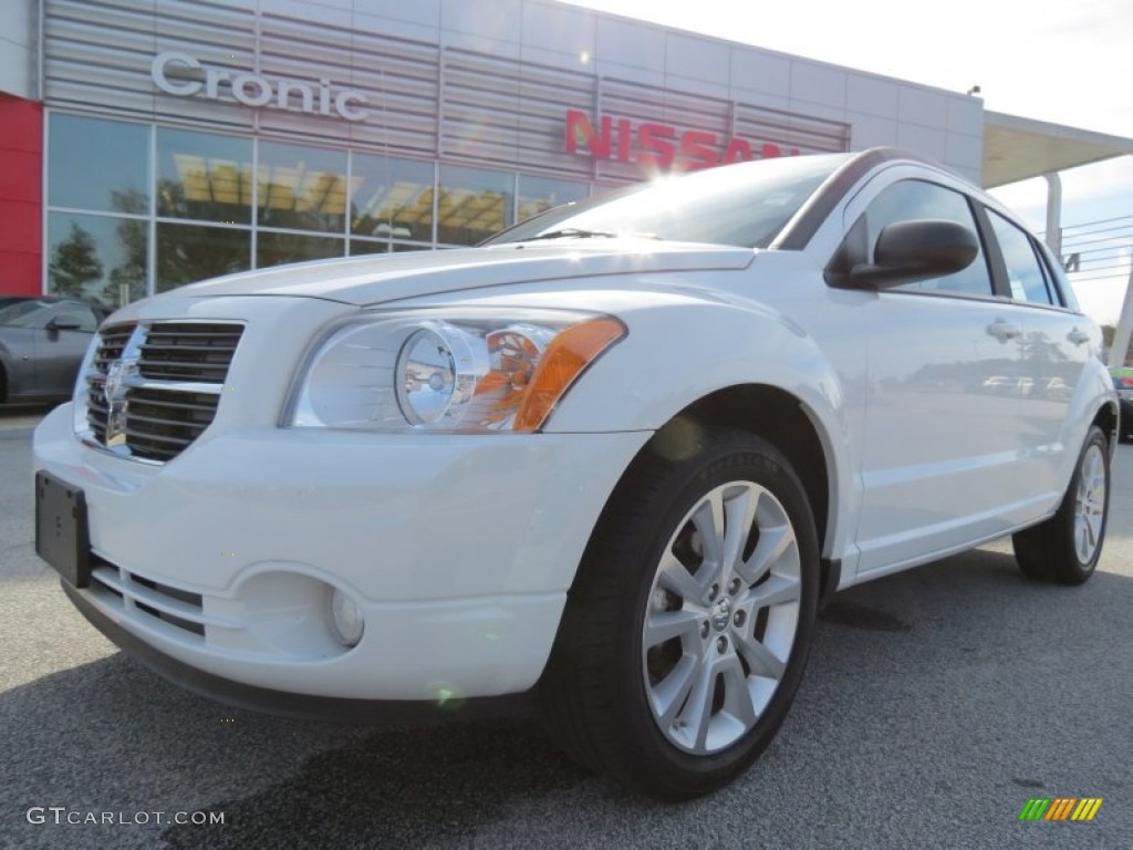 Bright White Dodge Caliber