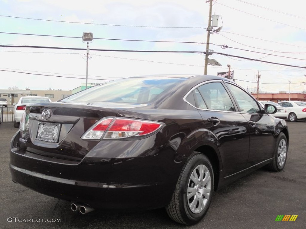 2010 MAZDA6 i Sport Sedan - Black Cherry Metallic / Black photo #4