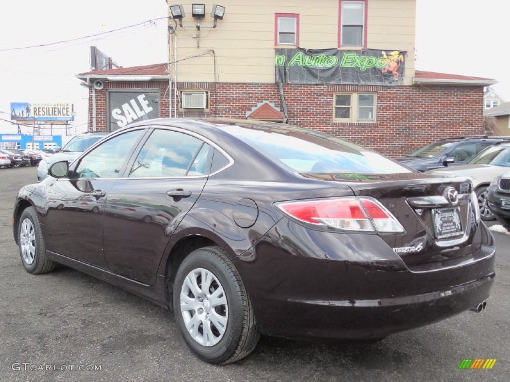 2010 MAZDA6 i Sport Sedan - Black Cherry Metallic / Black photo #6