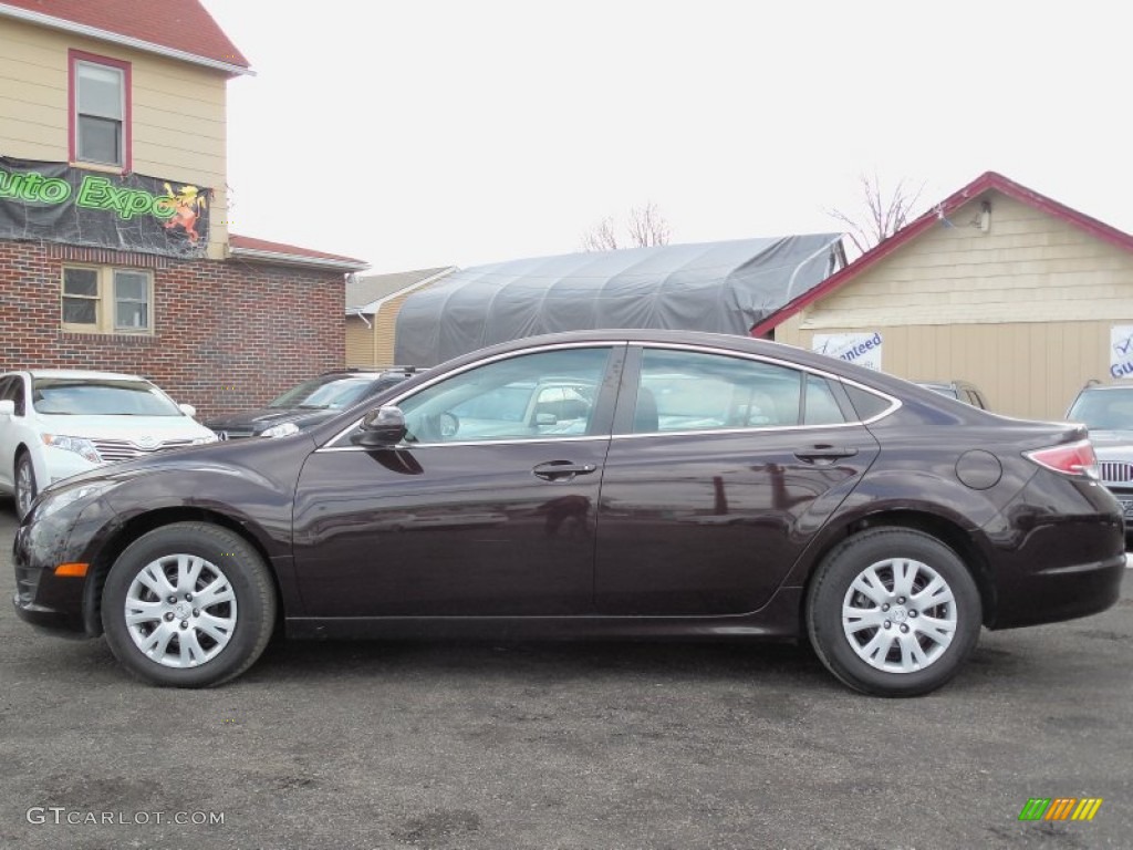 Black Cherry Metallic 2010 Mazda MAZDA6 i Sport Sedan Exterior Photo #78713403