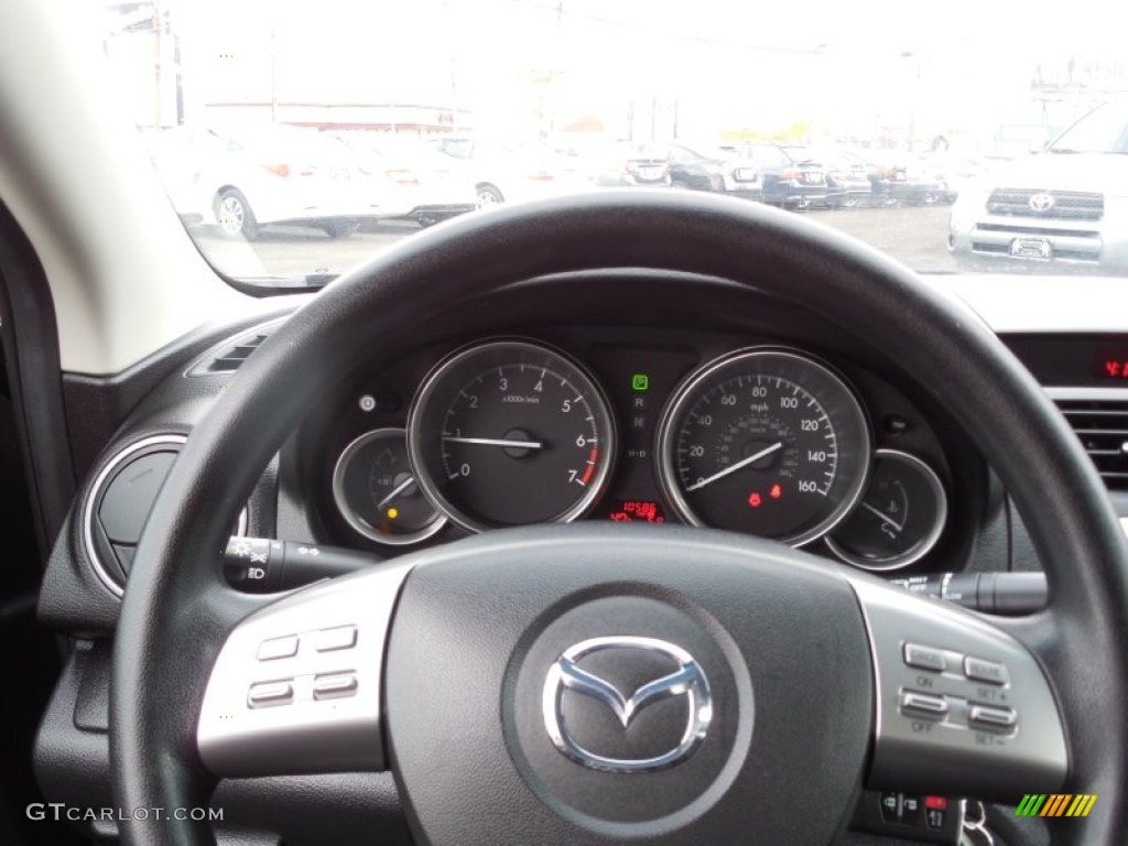 2010 MAZDA6 i Sport Sedan - Black Cherry Metallic / Black photo #8