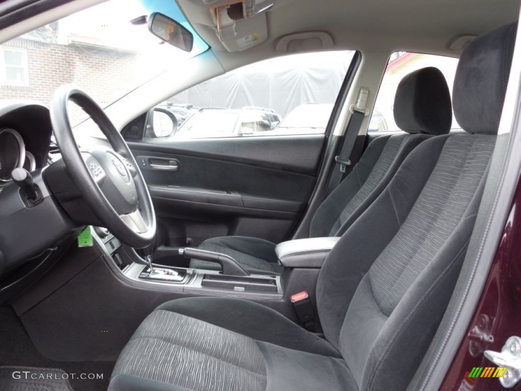 Black Interior 2010 Mazda MAZDA6 i Sport Sedan Photo #78713489