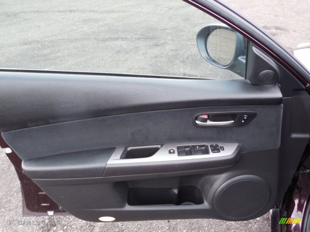 2010 MAZDA6 i Sport Sedan - Black Cherry Metallic / Black photo #19