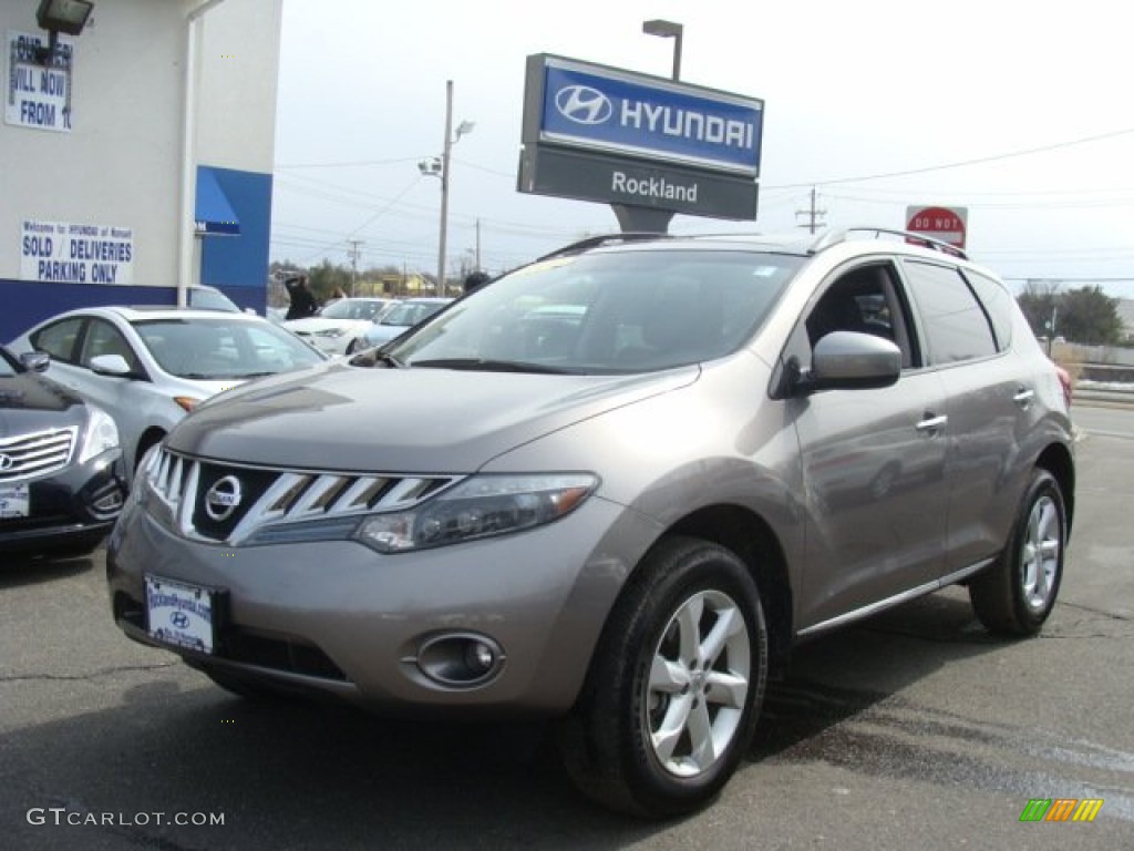 2010 Murano SL AWD - Platinum Graphite Metallic / Black photo #1