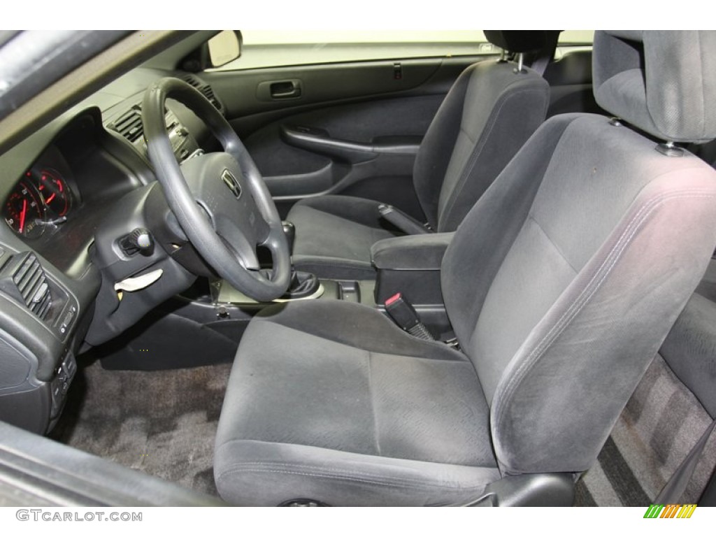Gray Interior 2004 Honda Civic EX Coupe Photo #78714416