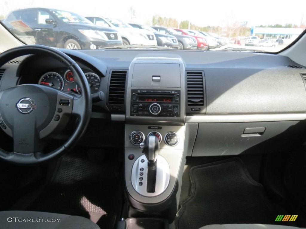 2010 Sentra 2.0 S - Espresso Black Metallic / Beige photo #16