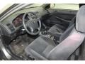 Gray 2004 Honda Civic EX Coupe Interior Color