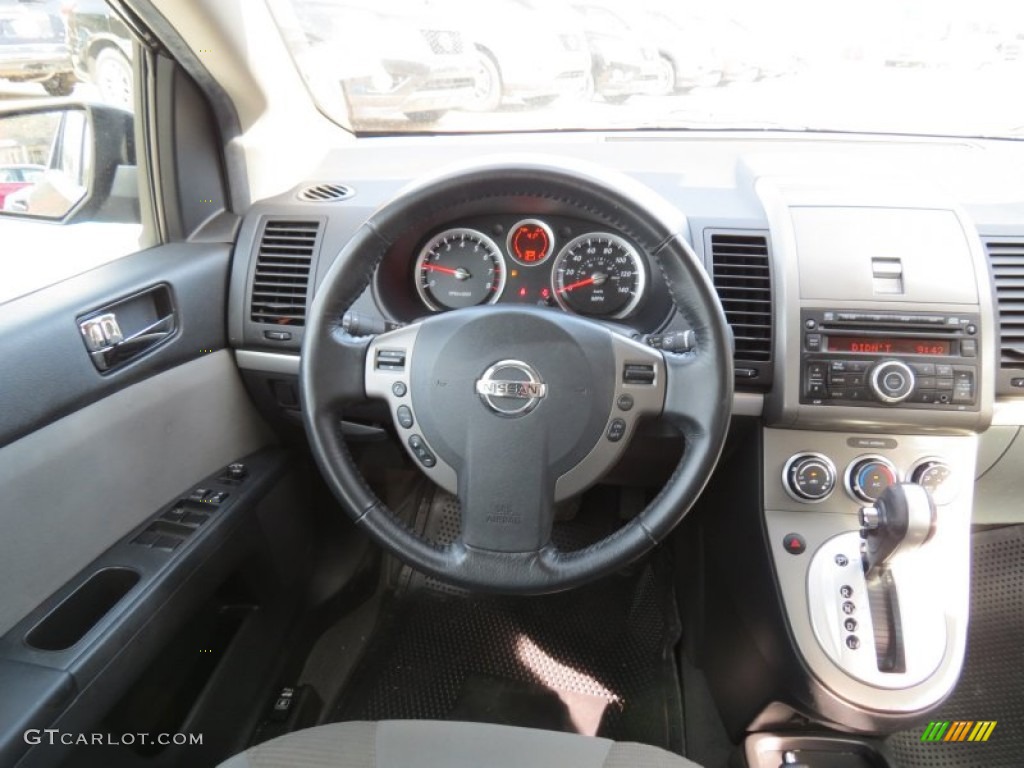 2010 Sentra 2.0 S - Espresso Black Metallic / Beige photo #18