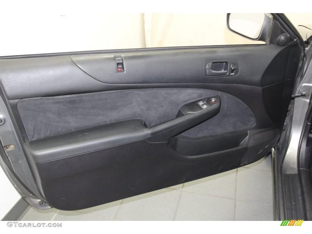 2004 Honda Civic EX Coupe Gray Door Panel Photo #78714630