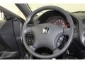2004 Honda Civic Gray Interior Steering Wheel Photo