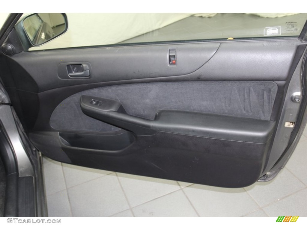 2004 Honda Civic EX Coupe Gray Door Panel Photo #78714971