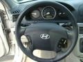 Gray 2006 Hyundai Sonata GLS V6 Steering Wheel