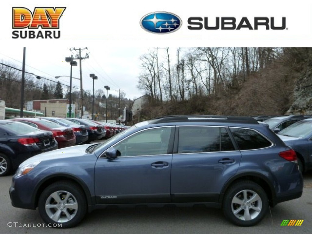 2013 Outback 2.5i Limited - Twilight Blue Metallic / Black photo #1