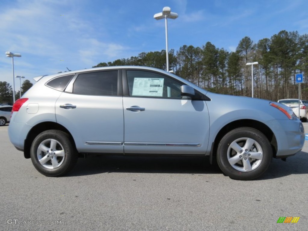 Frosted Steel 2013 Nissan Rogue S Special Edition Exterior Photo #78715571