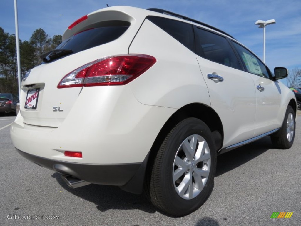 2013 Murano SL - Pearl White / Beige photo #5