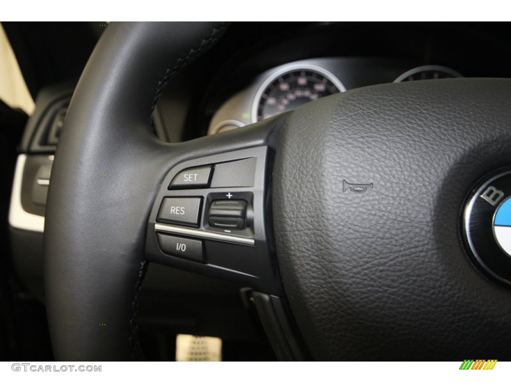 2012 BMW 5 Series 550i xDrive Sedan Controls Photo #78716768