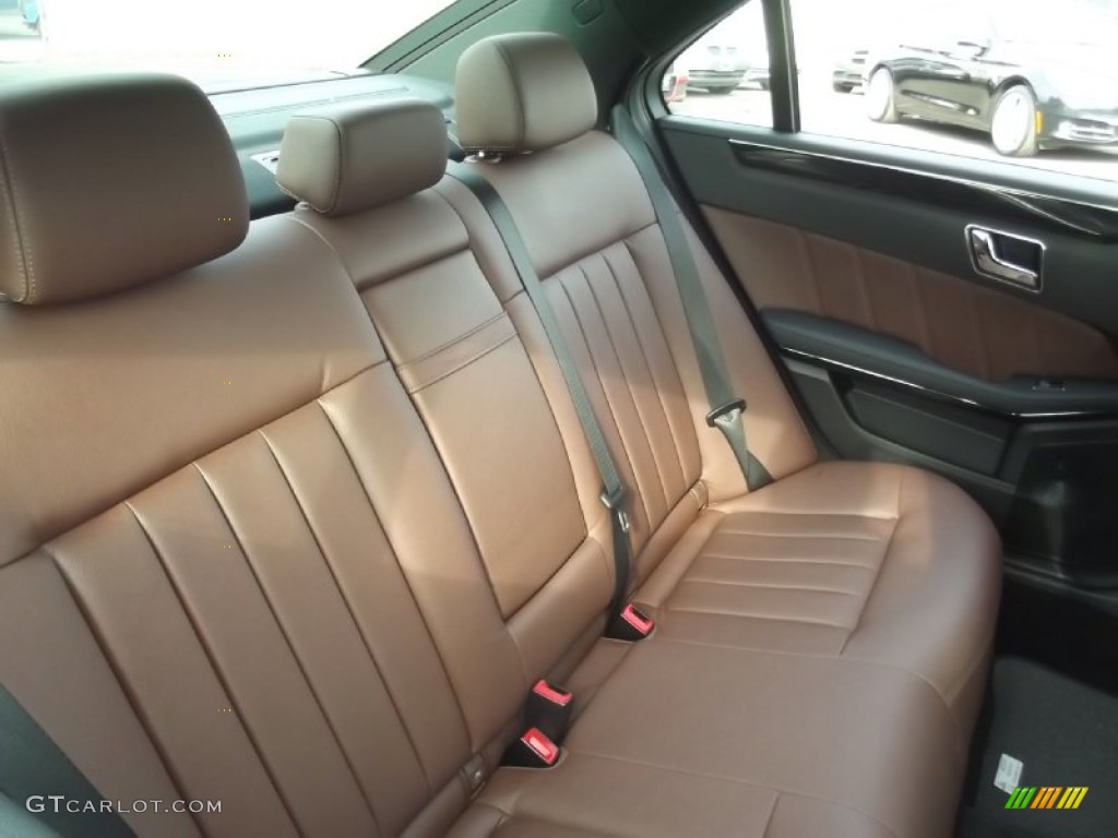 Chestnut Brown Interior 2011 Mercedes-Benz E 350 4Matic Sedan Photo #78716775