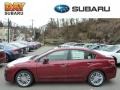 2013 Camellia Red Pearl Subaru Impreza 2.0i Limited 4 Door  photo #1