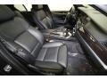 Black 2012 BMW 5 Series 550i xDrive Sedan Interior Color