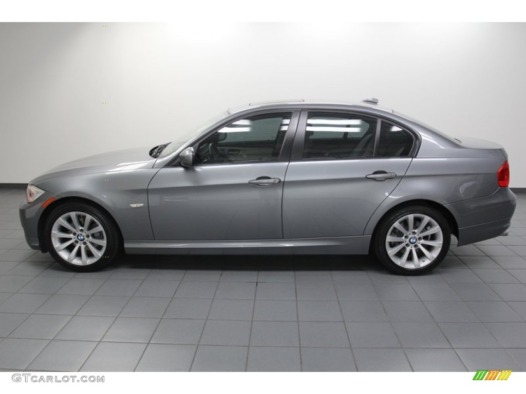 Space Gray Metallic 2011 BMW 3 Series 328i Sedan Exterior Photo #78717151