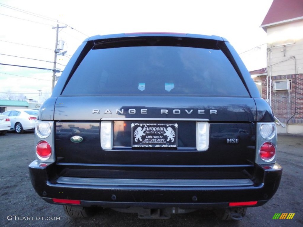 2006 Range Rover HSE - Buckingham Blue Metallic / Sand/Jet photo #5