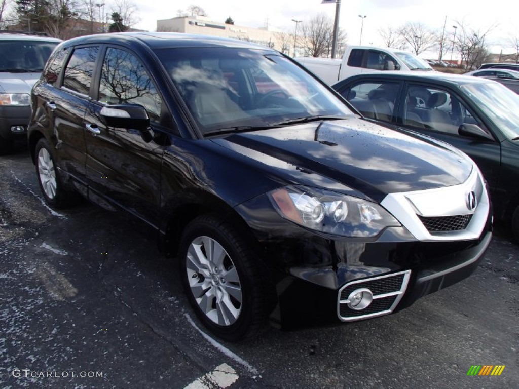 2010 RDX SH-AWD - Crystal Black Pearl / Ebony photo #1