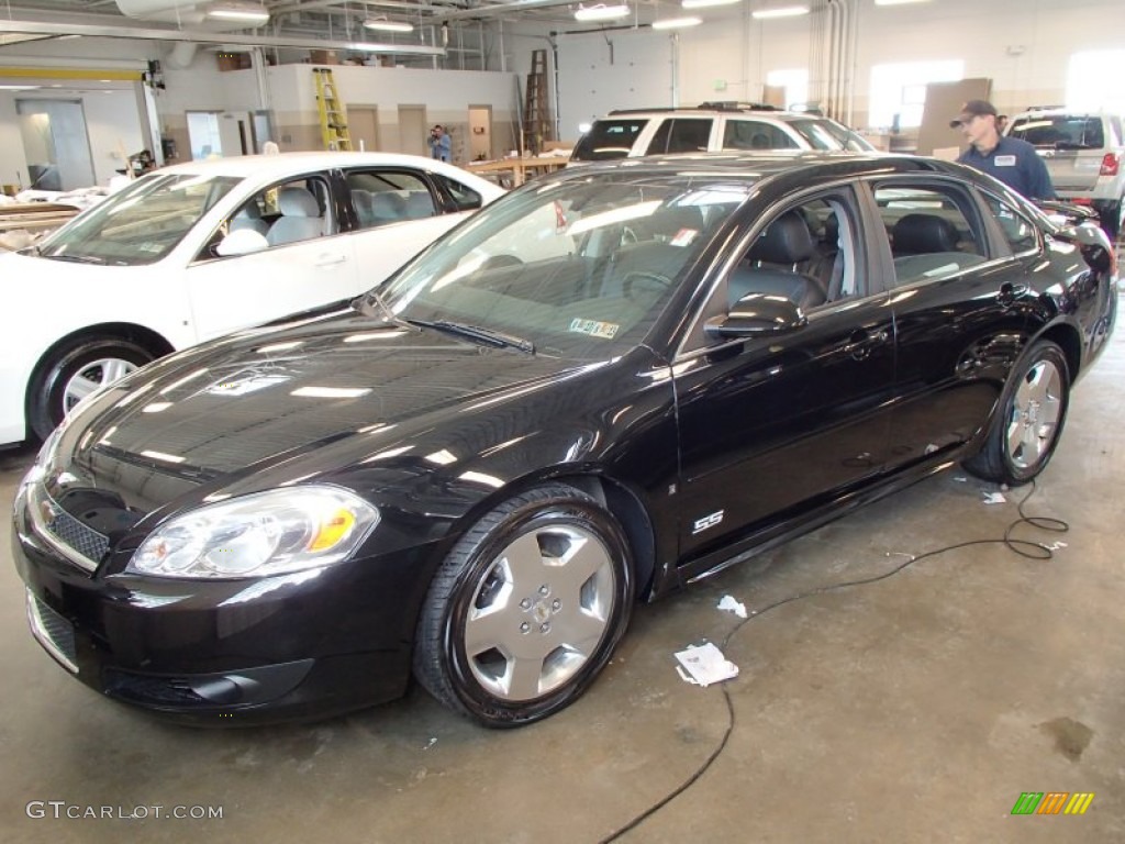 Black 2009 Chevrolet Impala SS Exterior Photo #78718302