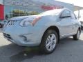2013 Frosted Steel Nissan Rogue SV  photo #1