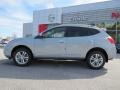 2013 Frosted Steel Nissan Rogue SV  photo #2