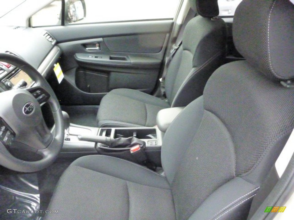 Black Interior 2013 Subaru XV Crosstrek 2.0 Premium Photo #78719726