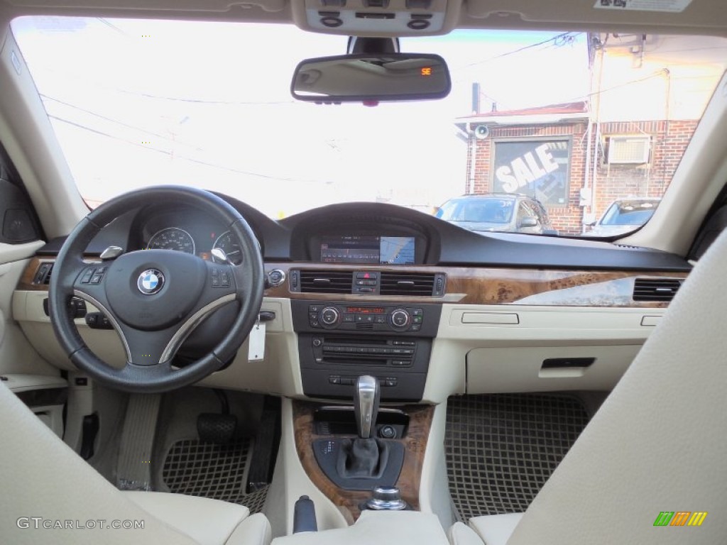 2008 3 Series 335xi Coupe - Alpine White / Cream Beige photo #20