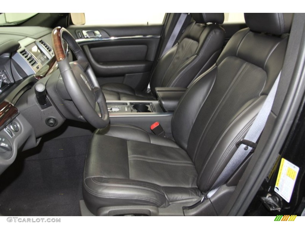 Charcoal Black Interior 2009 Lincoln MKS Sedan Photo #78720224