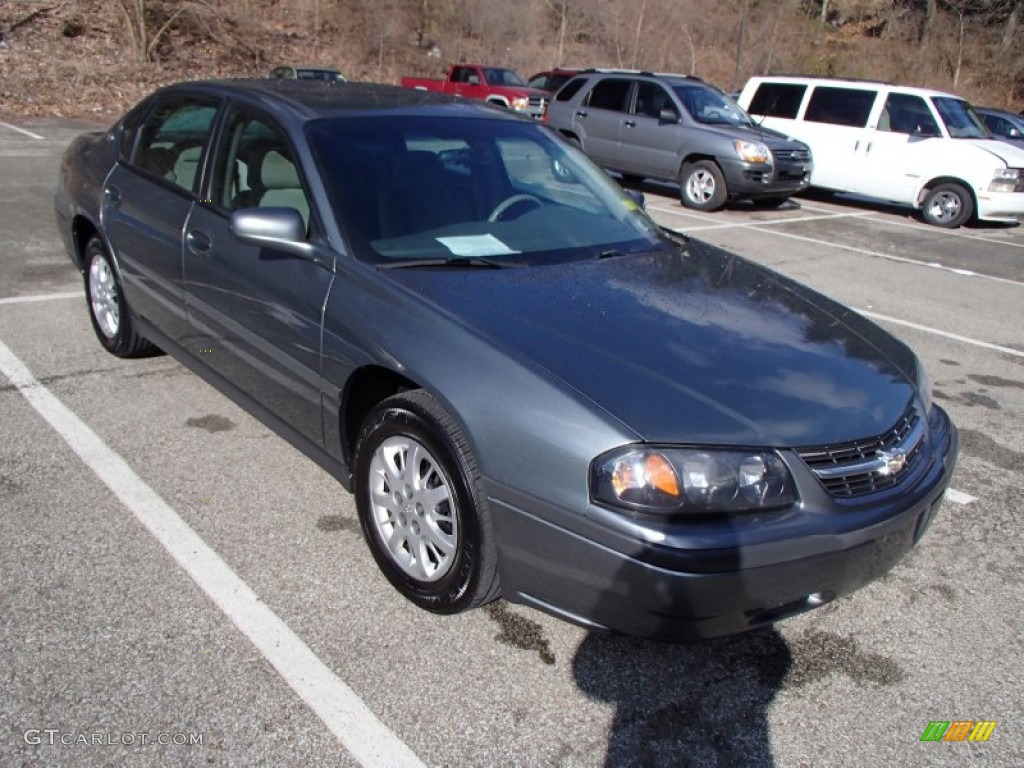 Medium Gray Metallic 2005 Chevrolet Impala Standard Impala Model Exterior Photo #78720713