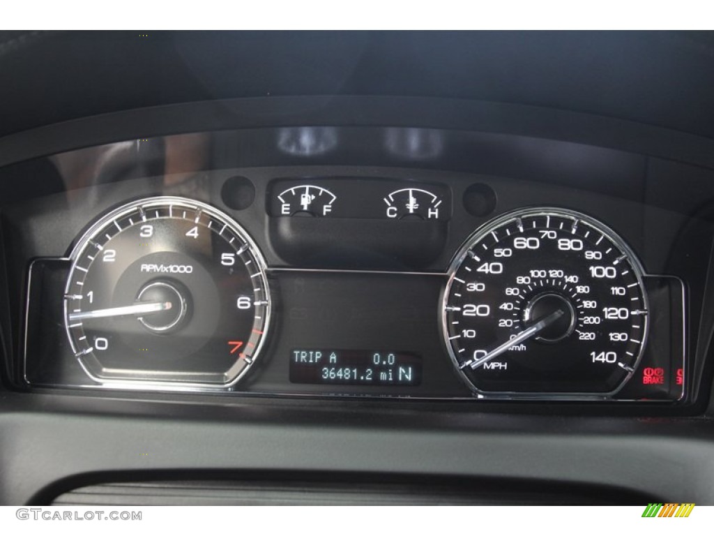 2009 Lincoln MKS Sedan Gauges Photo #78721017